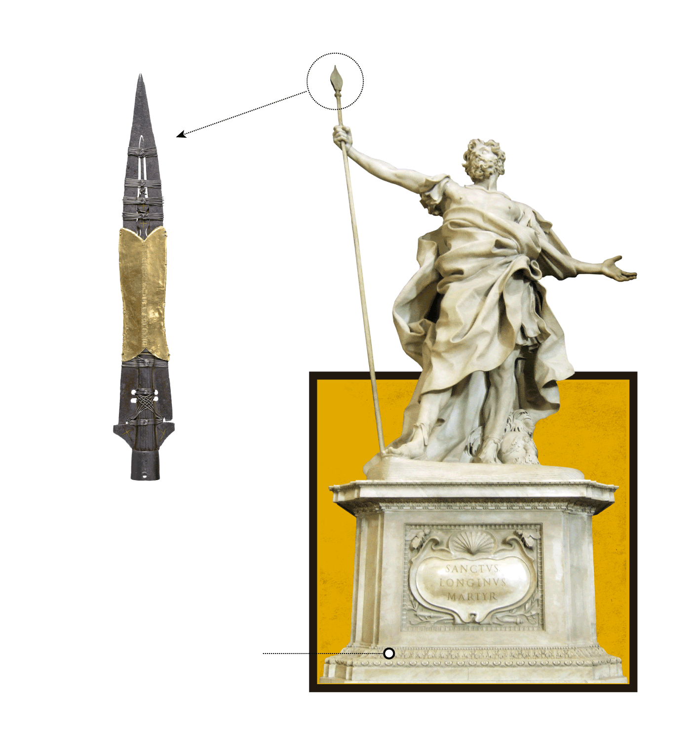 Devotos brasileiros de São Longuinho vão